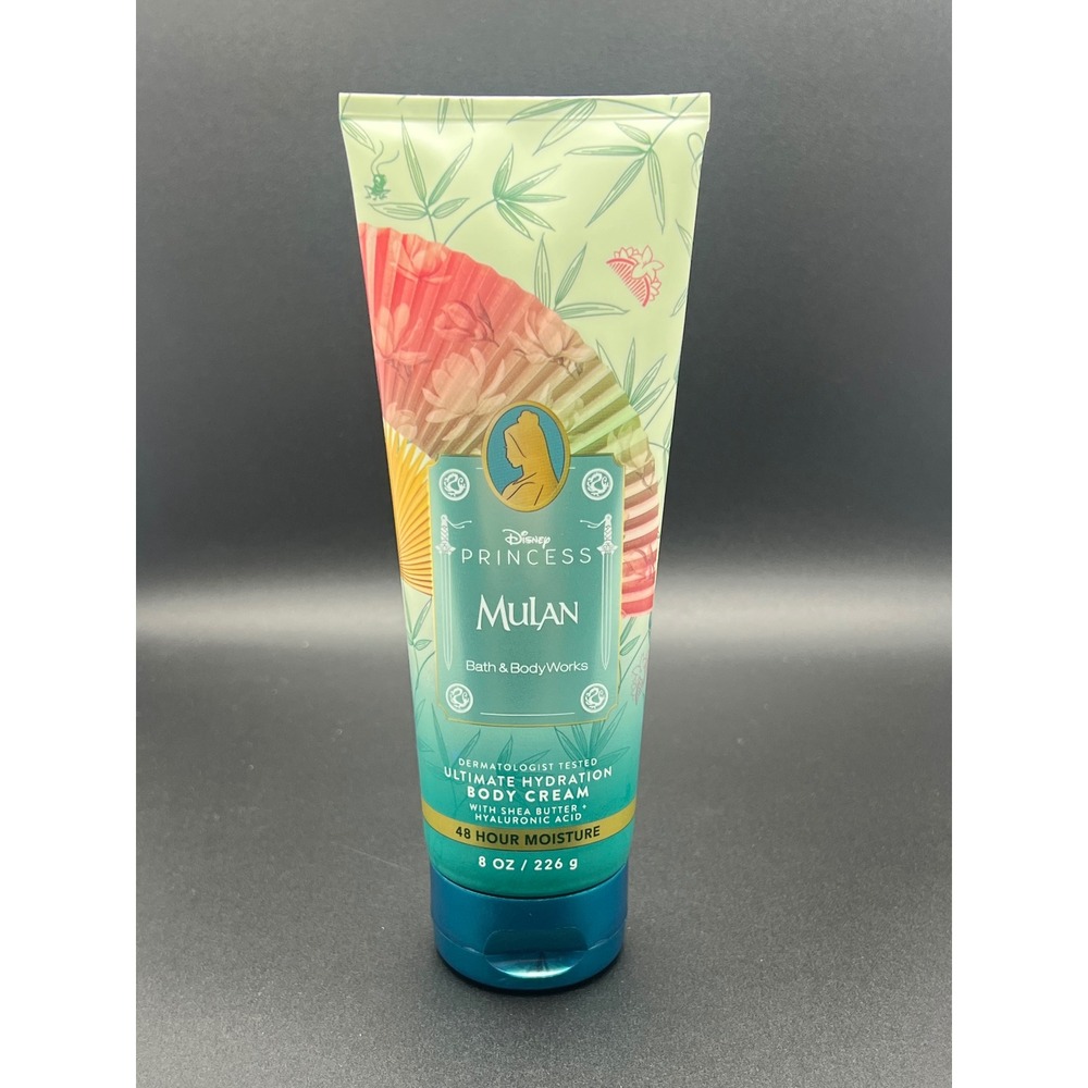 Bath & Body Works Disney Princess Mulan Ultimate Hydration Body Cream 8oz New